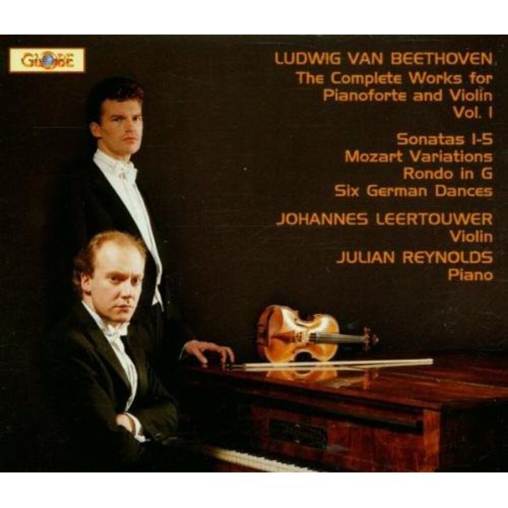 Ludwig van Beethoven - Complete Works for Pianoforte & Violin 1  CD